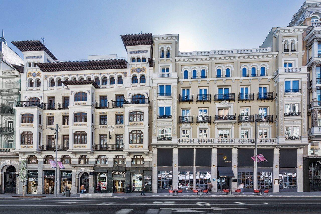 Hotel Catalonia Gran Vía Madrid Exterior foto